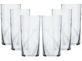 Nadir 300ml Glass Cup Set, 6 Pieces